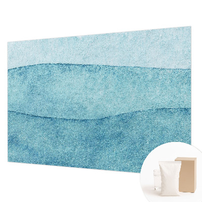 Foto tapet Blå bølger