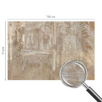 Tapet med historiske ornamenter
