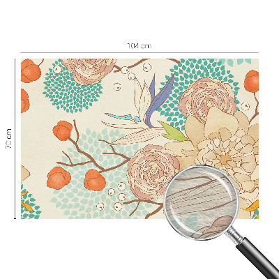 Høj kvalitet fototapet med blomstermotiv