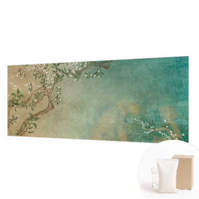 Vlies fototapet med motiv af blomster i harmoniske farver