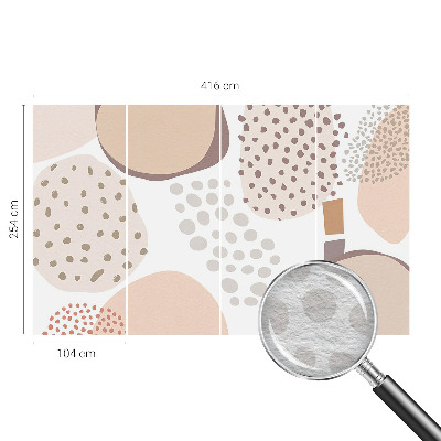 Non-woven fototapet Diskrete prikker