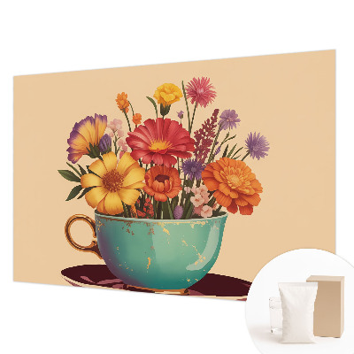 Fotostat En farverig buket