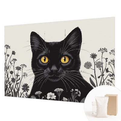 Fotovæg Katteblomster