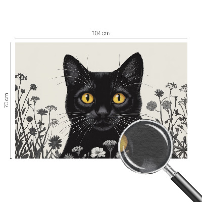 Fotovæg Katteblomster