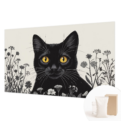 Fotovæg Katteblomster