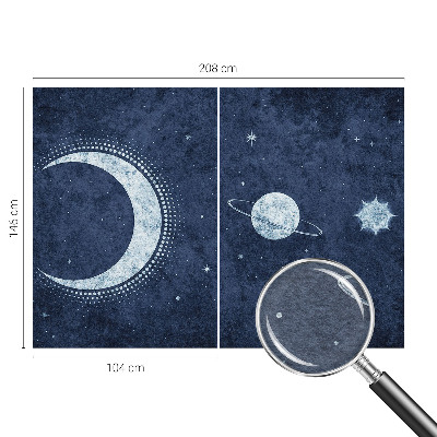 Fototapet stue Stjernemotiv