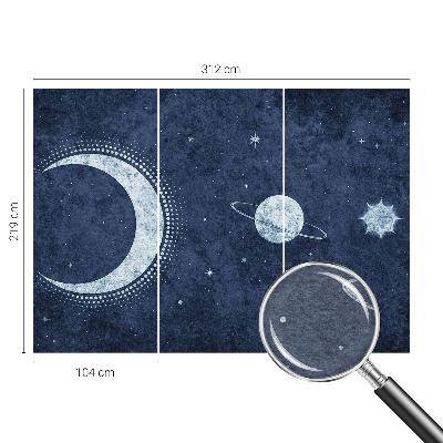 Fototapet stue Stjernemotiv