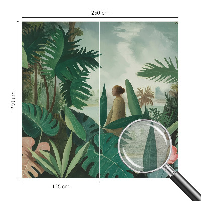 Fototapet børneværelse Eksotisk jungle