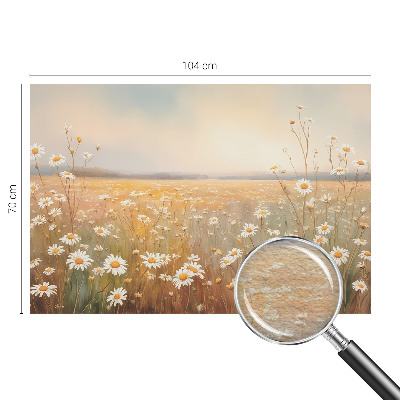 Fototapet på mål med motiv af en blomstereng