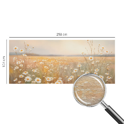 Fototapet på mål med motiv af en blomstereng