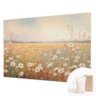 Fototapet på mål med motiv af en blomstereng