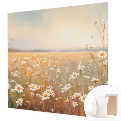 Fototapet på mål med motiv af en blomstereng