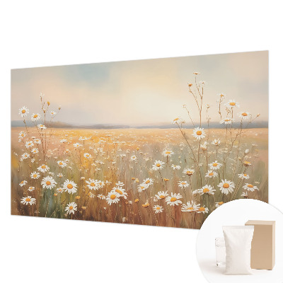 Fototapet på mål med motiv af en blomstereng