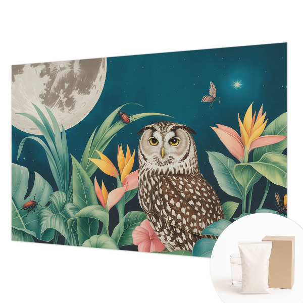 Modern fototapet Månesafari