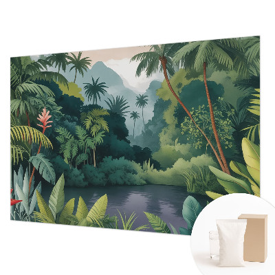 Stor fototapet Eksotisk landskab