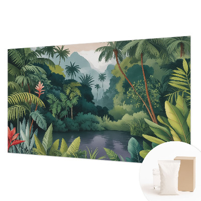 Stor fototapet Eksotisk landskab