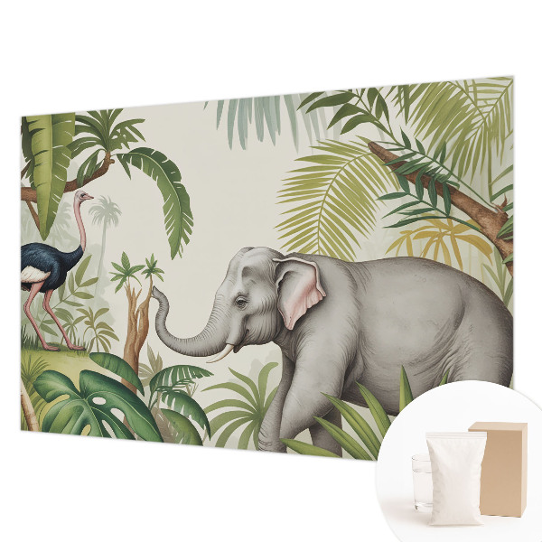 3D fototapet Eksotisk scene