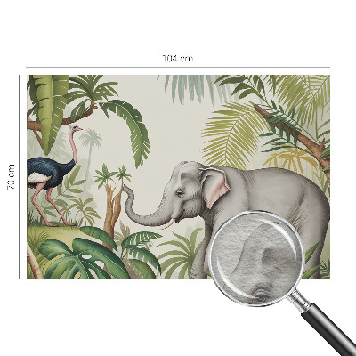 3D fototapet Eksotisk scene