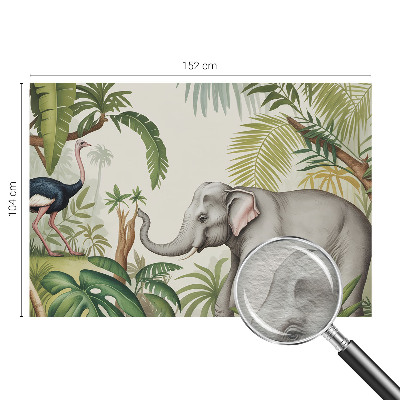 3D fototapet Eksotisk scene