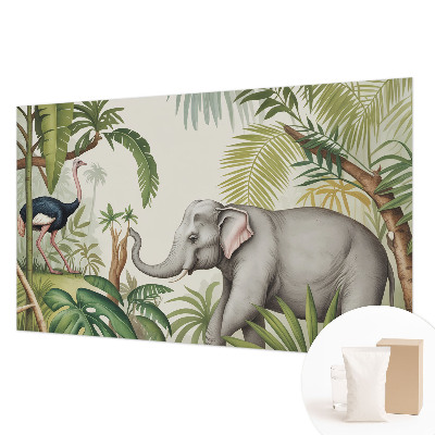 3D fototapet Eksotisk scene