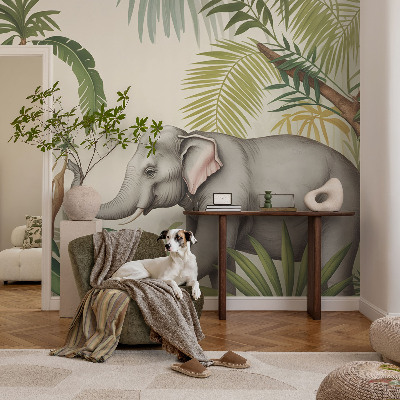 3D fototapet Eksotisk scene