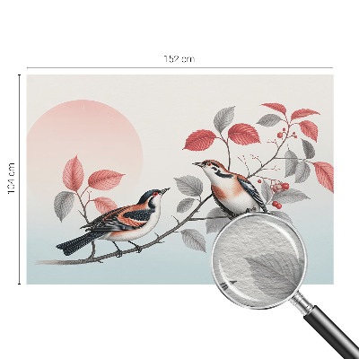 Foto tapet Siddende fugle