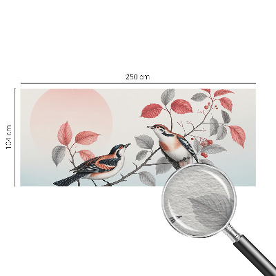 Foto tapet Siddende fugle