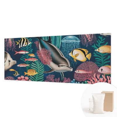 Væg tapet Undervandsfauna