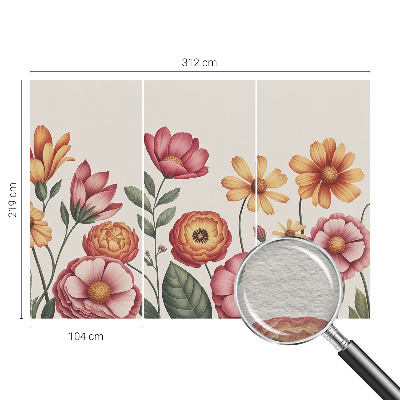 Tapet Blomsterarrangement