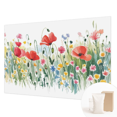 Fototapet soveværelse Sommereng