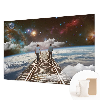 Fototapet til børn Rumrejse