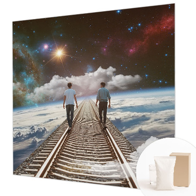 Fototapet til børn Rumrejse