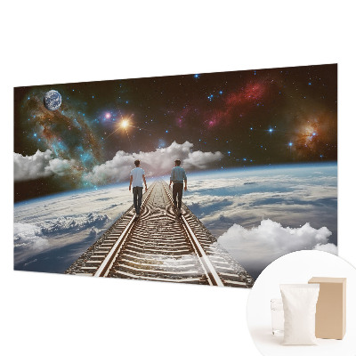 Fototapet til børn Rumrejse