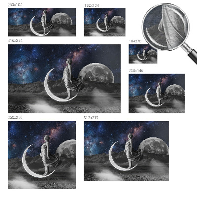 Fototapet på mål Nattedrømme