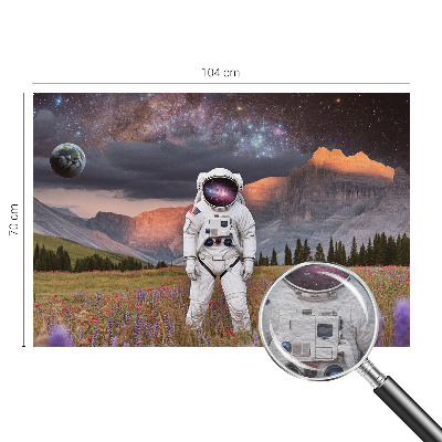 Fototapet på mål Kosmisk landskab