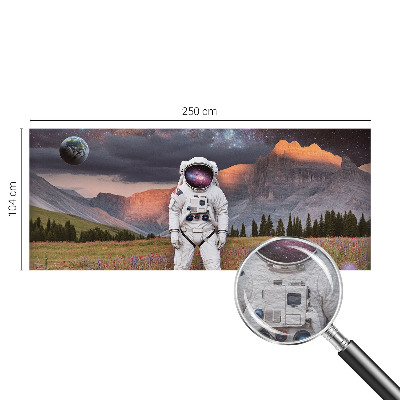 Fototapet på mål Kosmisk landskab