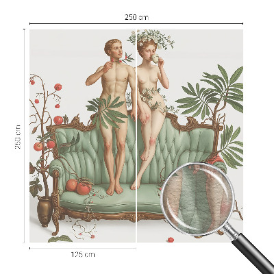 Modern fototapet i et design med mystisk elegance