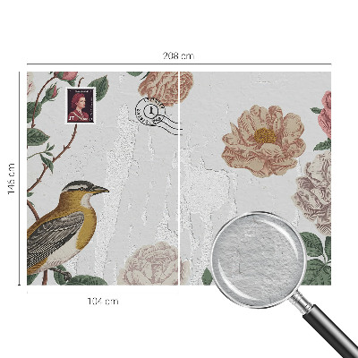 Foto tapet Vintage blomster