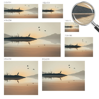 Tapet Morgenens stilhed