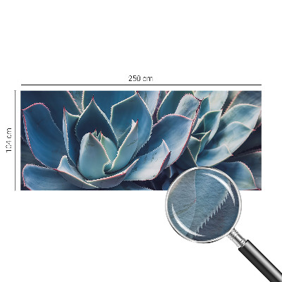 Fototapet soveværelse Grøn aloe
