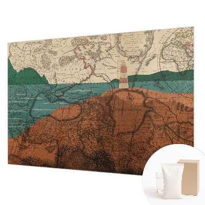 Fototapet til børn Historisk kort