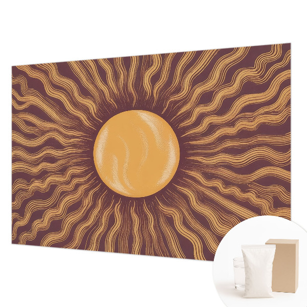 Fototapet på mål Solens stråler