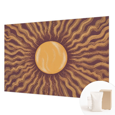 Fototapet på mål Solens stråler