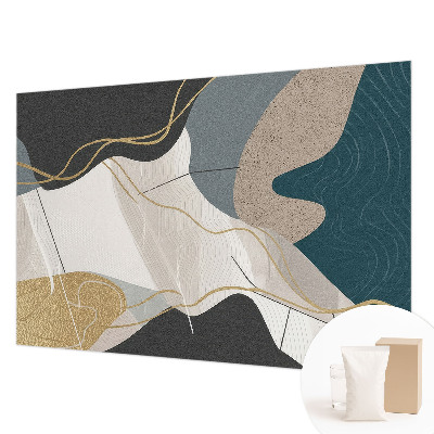 Non-woven fototapet Abstrakte former