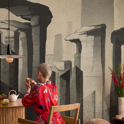 Fototapet med rå arkitektur som motiv