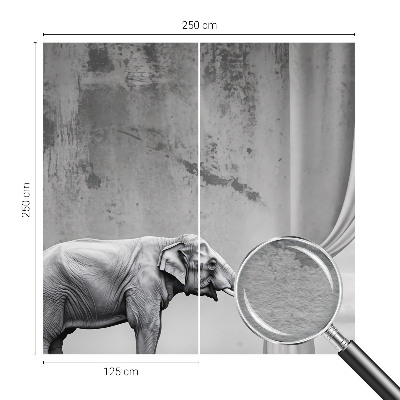 Tapet Surrealistisk elefant