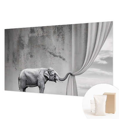 Tapet Surrealistisk elefant