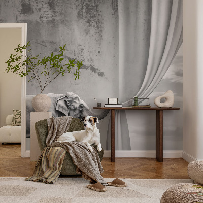 Tapet Surrealistisk elefant