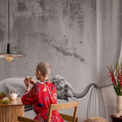 Tapet Surrealistisk elefant