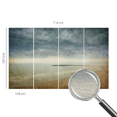 Fototapet soveværelse Nostalgisk landskab